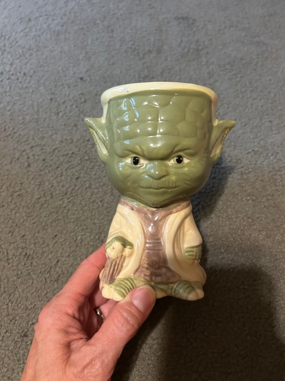 Stars Wars Galerie Collectible Yoda Goblet Mug 2013